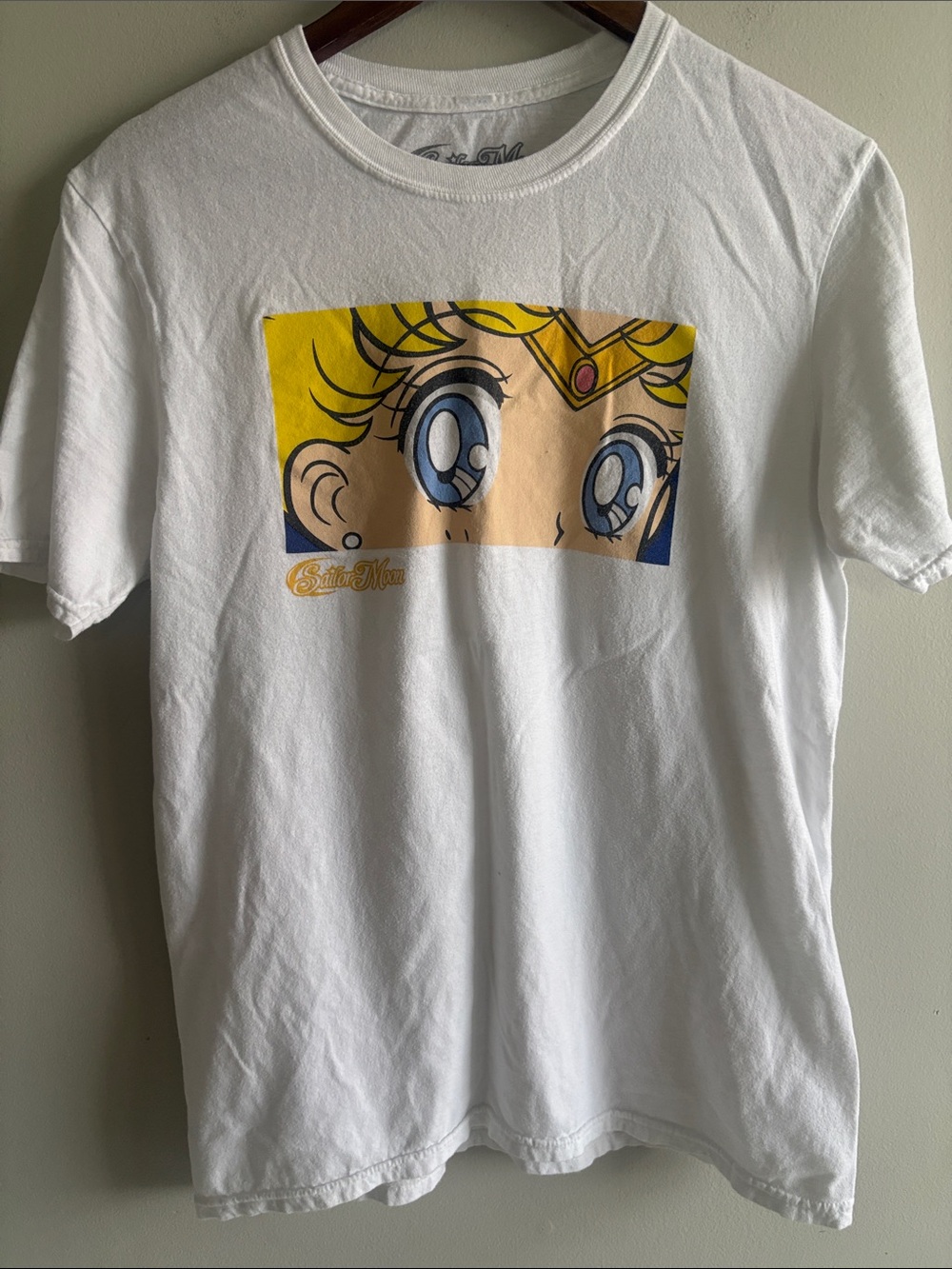 Sailor Moon Anime Graphic T Shirt White Medium Licensed Manga Otaku 100% Cotton